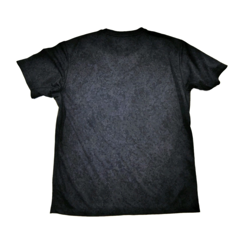 Uniqlo Dry-Ex Mens T-Shirt Medium Black Camo Meguru Yamaguchi Performance - Picture 4 of 8
